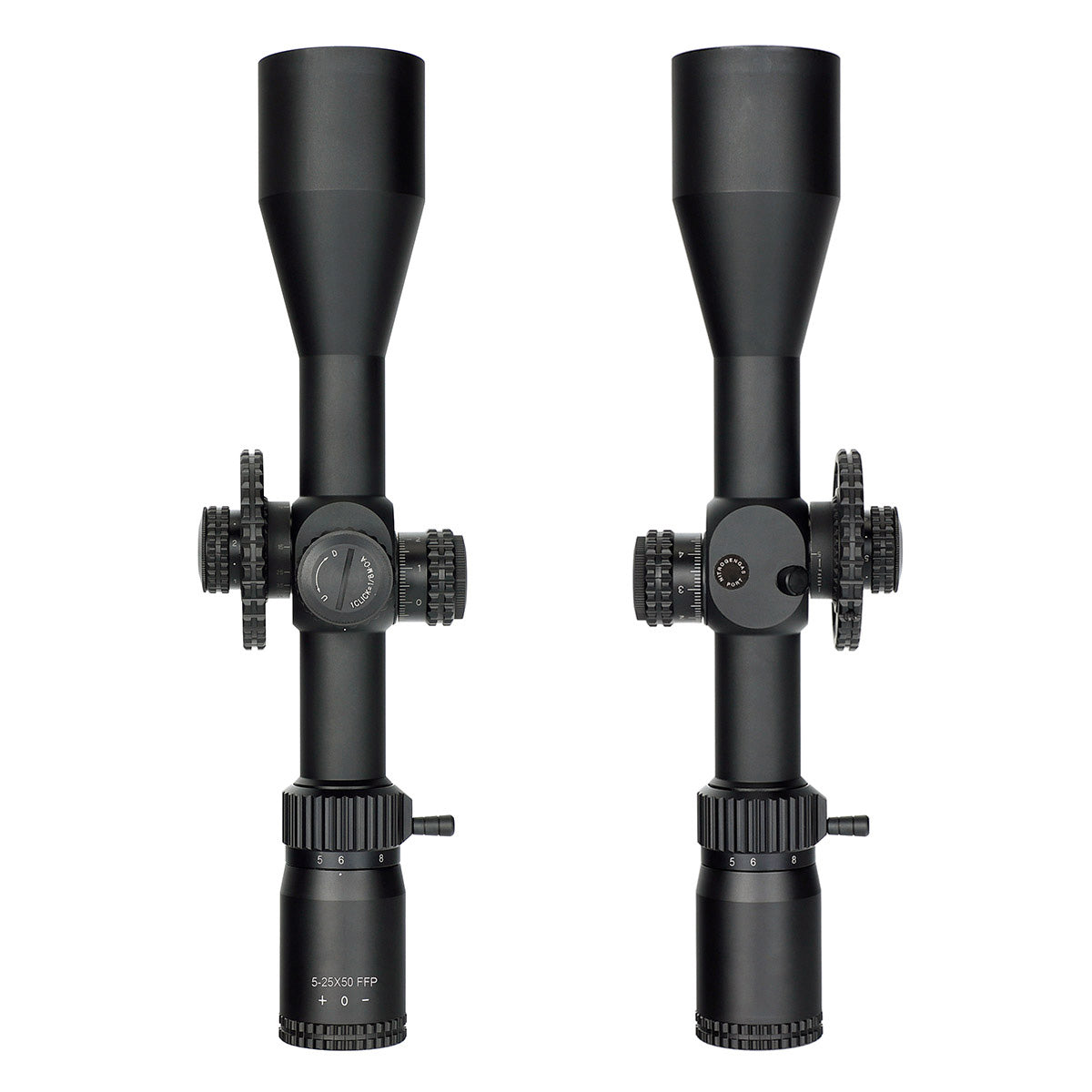 WINFREE® LR 5-25X50 SFIR FFP Long Range Rifle Scopes with Sunshade - Image 16