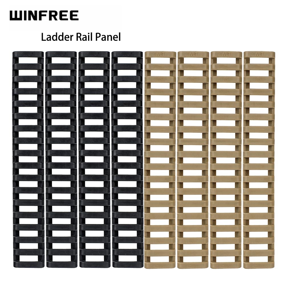 WINFREE AR15 Picatinny Rail Covers Rubber Ladder Rail Panel 4PCs /set - Image 8