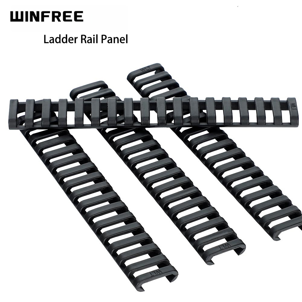 WINFREE AR15 Picatinny Rail Covers Rubber Ladder Rail Panel 4PCs /set - Image 5