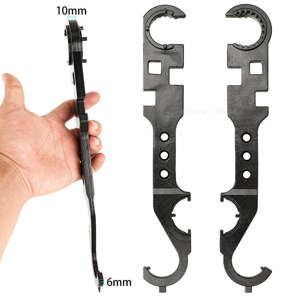 WINFREE AR15 Armorer's Barrel Nut Castle Nut Wrench for M4 M16 Multi-Fuction Tool - Image 5