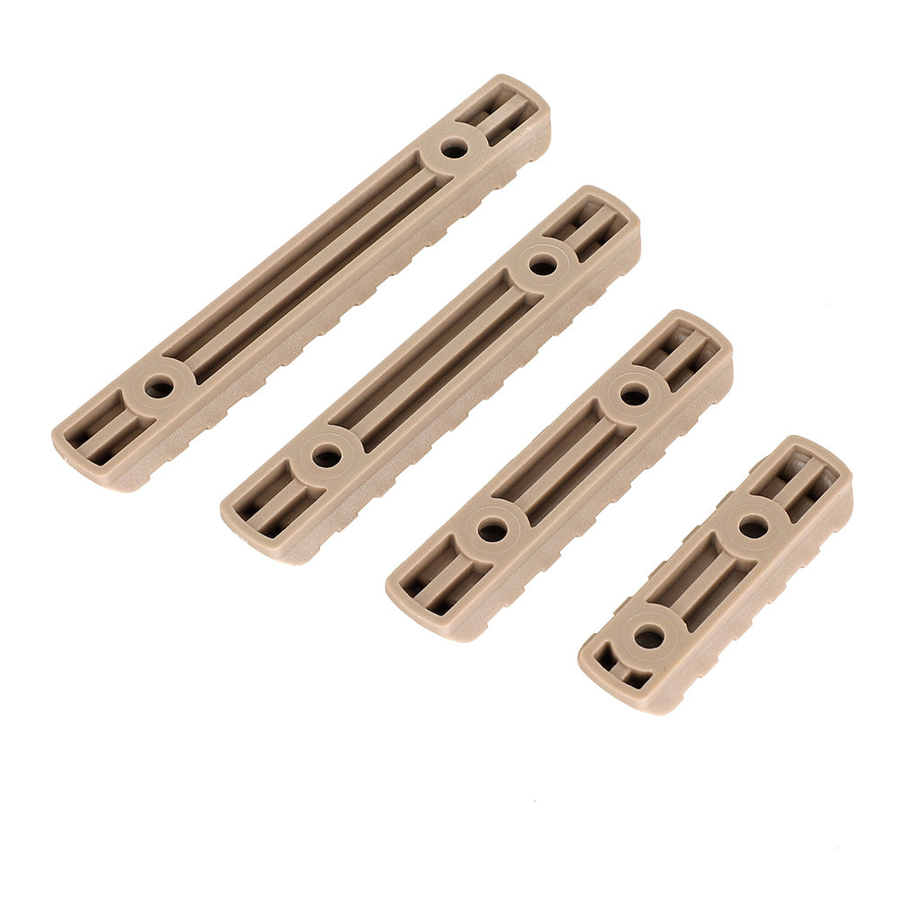 WINFREE Multipurpose Polymer Picatinny Rail Section M-LOK for Black/FDE - Image 4