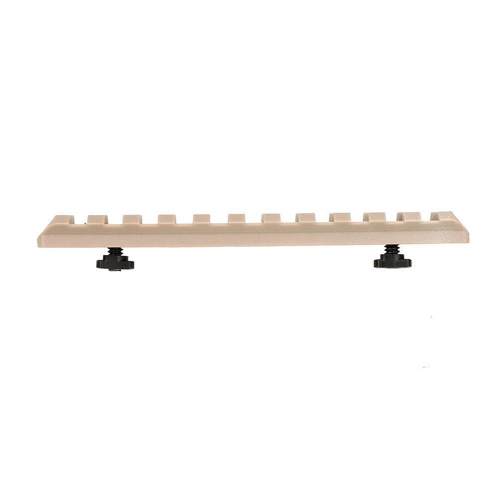 WINFREE Multipurpose Polymer Picatinny Rail Section M-LOK for Black/FDE - Image 2