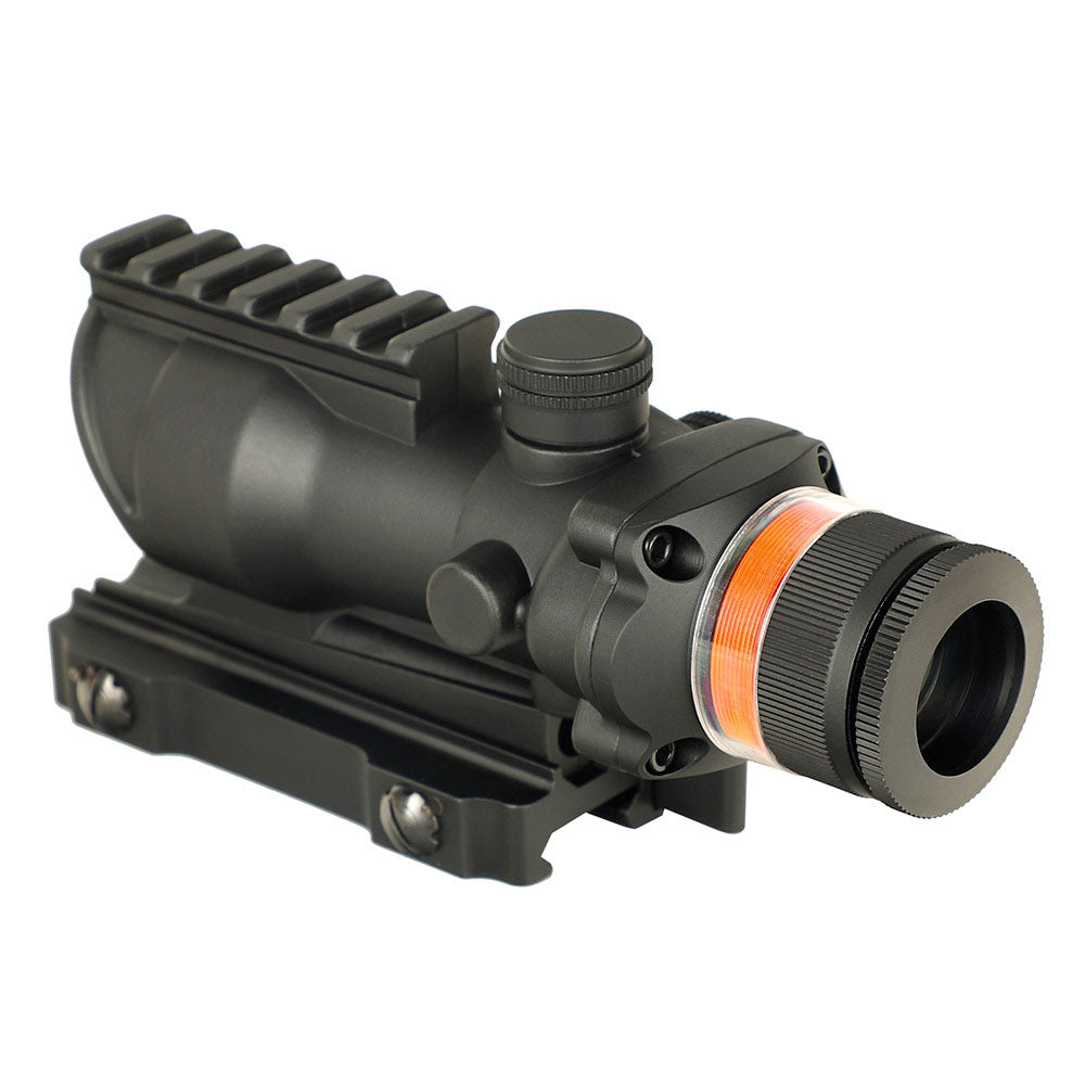 WINFREE 4X32 Rifle Scope Red Fiber Optic Illuminated Reticle With Top Rail Diopter Adjustment For Hunting - Image 15
