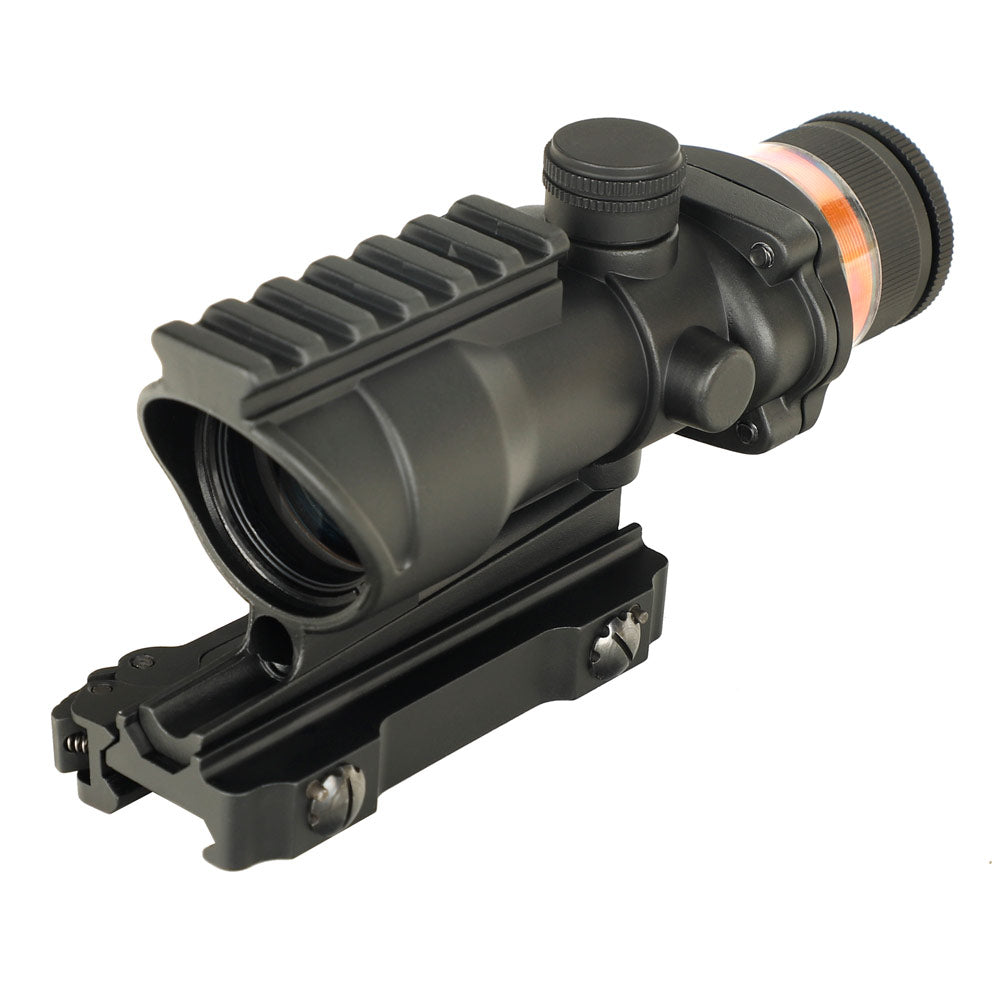 WINFREE 4X32 Rifle Scope Red Fiber Optic Illuminated Reticle With Top Rail Diopter Adjustment For Hunting - Image 16