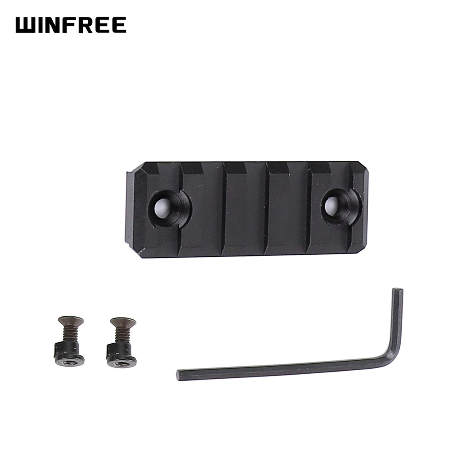 WINFREE ® Aluminum Picatinny Rail 5 Slot for Keymod - Image 6