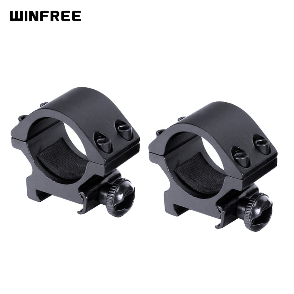 WINFREE 1 inch Picatinny Scope Rings Mount Ultra Low Profile 2PCs - Image 2