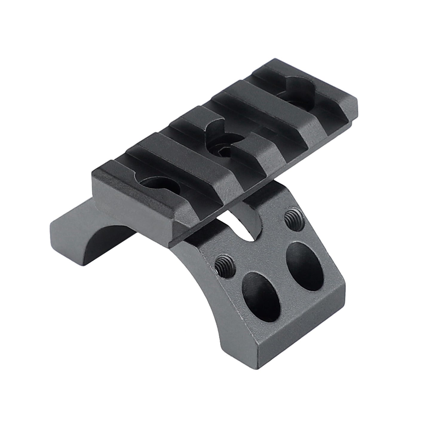 WINFREE ® 30mm Picatinny QD Scope Mount with RMR Footprint Adapter and Picatinny Rail on Top - Image 4