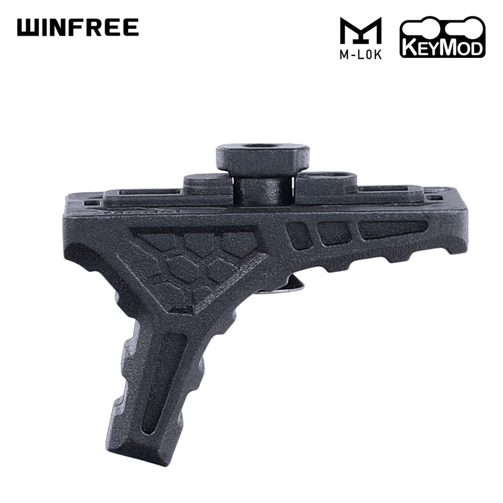 WINFREE Polymer Mini Handstop for M-Lok & Keymod Python Pattern - 1.58“ - Image 8