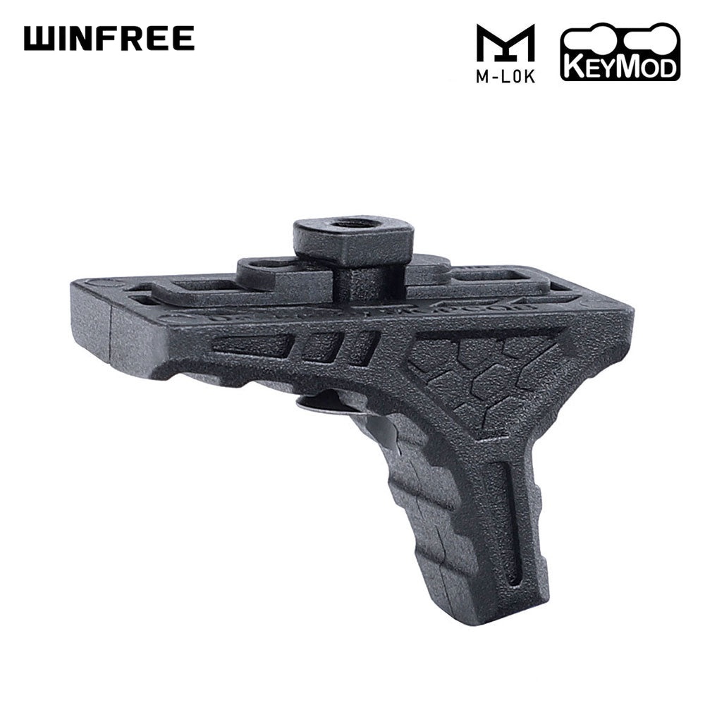 WINFREE Polymer Mini Handstop for M-Lok & Keymod Python Pattern - 1.58“ - Image 6