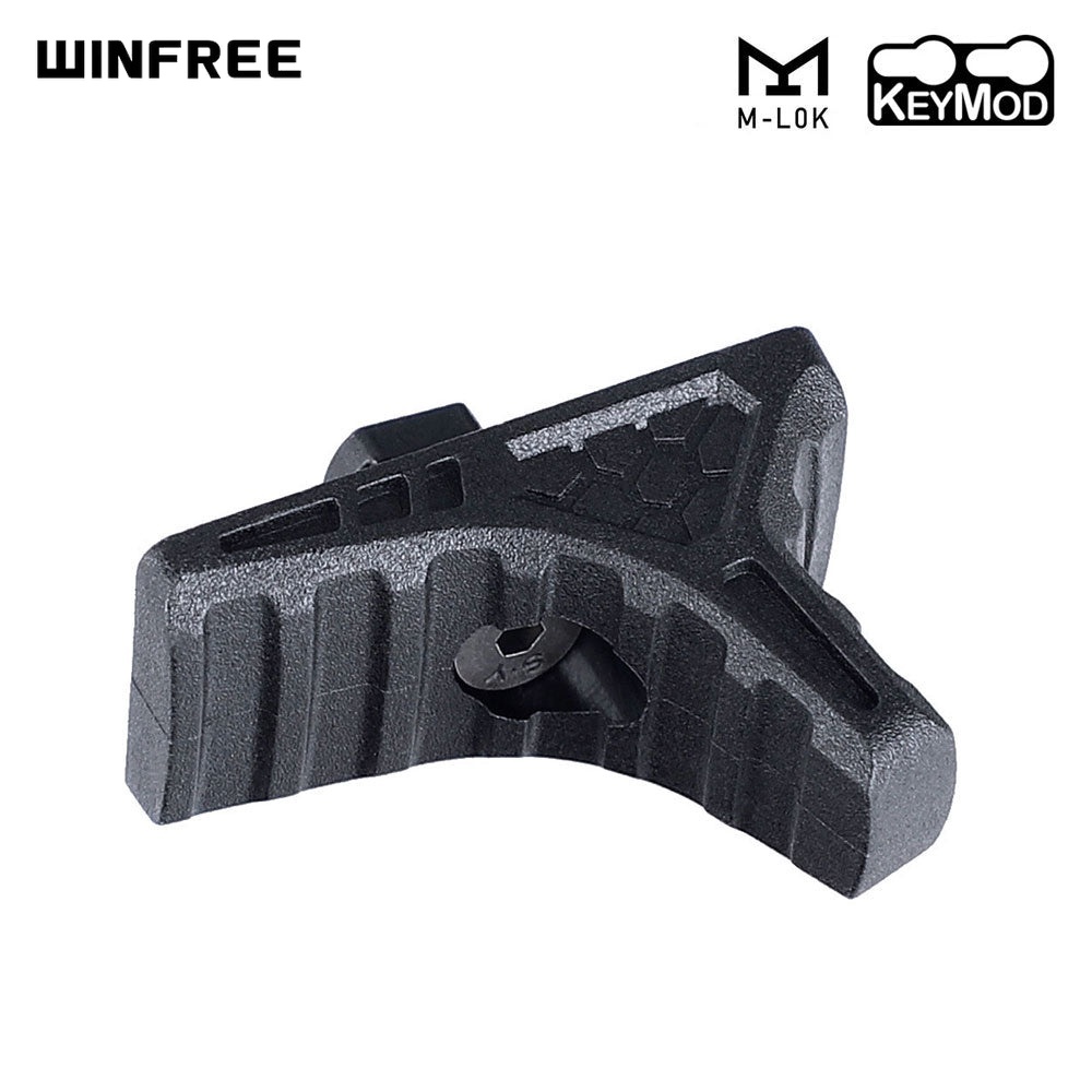 WINFREE Polymer Mini Handstop for M-Lok & Keymod Python Pattern - 1.58“ - Image 7