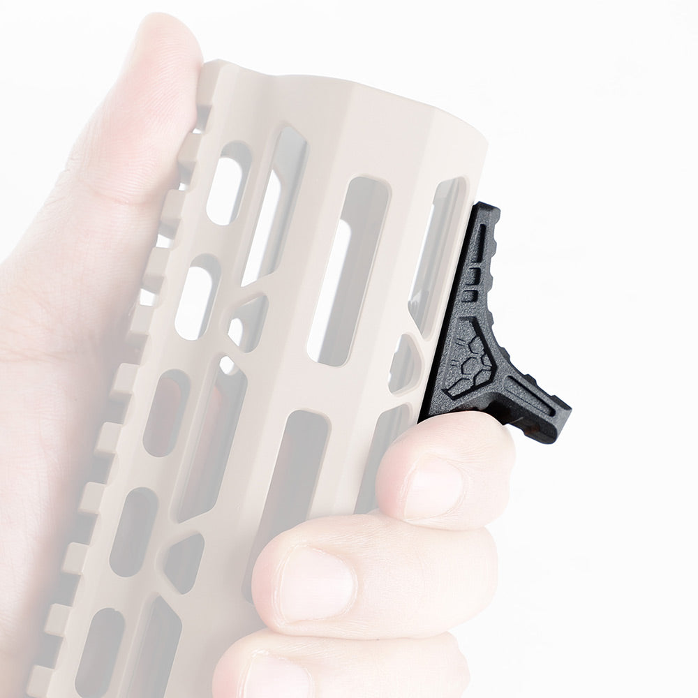 WINFREE Polymer Mini Handstop for M-Lok & Keymod Python Pattern - 1.58“ - Image 2