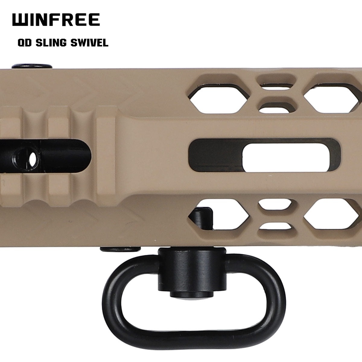 WINFREE ® 1.25" Push-button QD Sling Swivel - Image 3