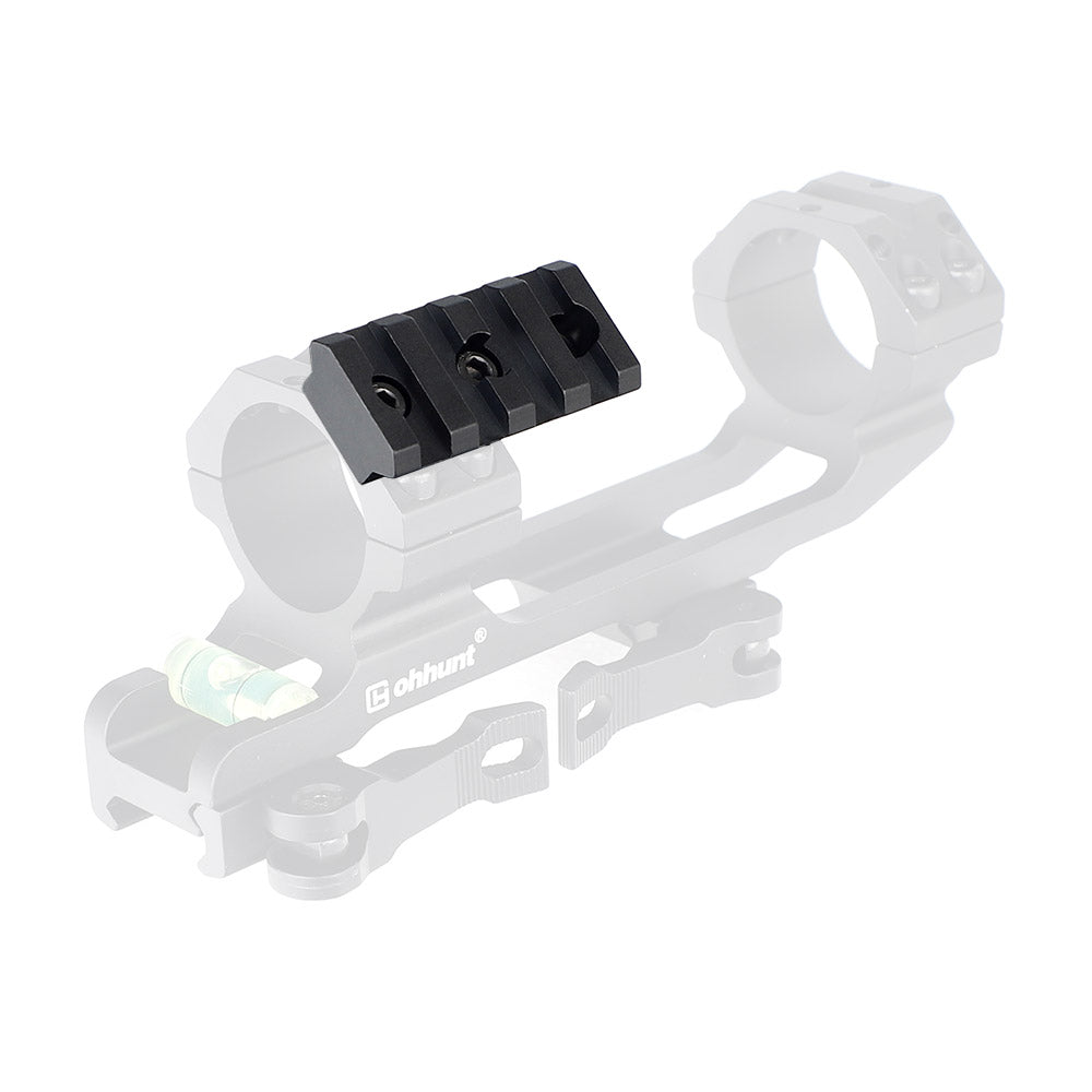 WINFREE 30mm QD Cantilever Scope Mount with Top Picatinny Rail & Bubble Level - Image 9