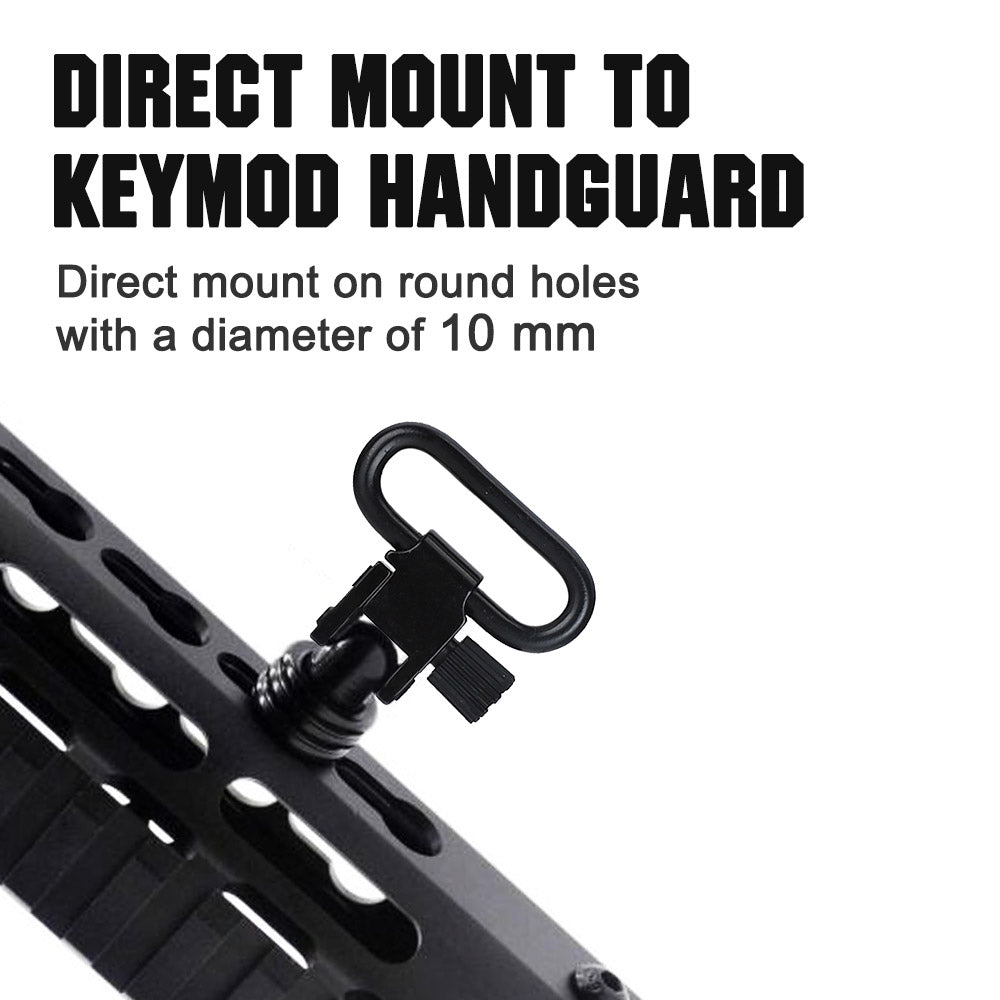 WINFREE ® QD Sling Swivel Stud Mount to Keymod & M-lok Handguard - Image 3