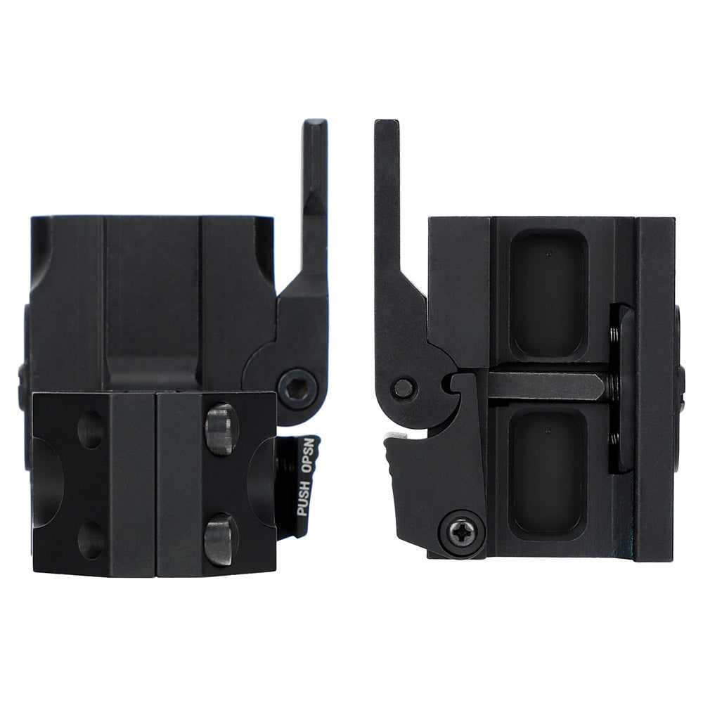 WINFREE 25/ 30mm QD L-shaped Scope Mount for Picatinny and Weaver Rails Quick Detach Auto Lock System - Image 6