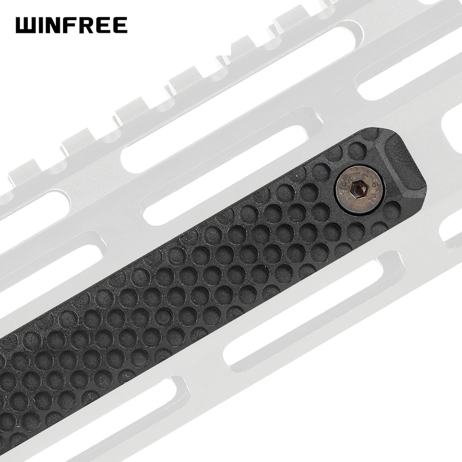 WINFREE Rail Covers Grip Panels for M-LOK & Keymod Handguards Aluminum - Mid Dot - Image 4