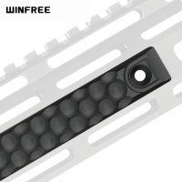 WINFREE Rail Covers Grip Panels for M-LOK & Keymod Handguards Aluminum - Honeycomb