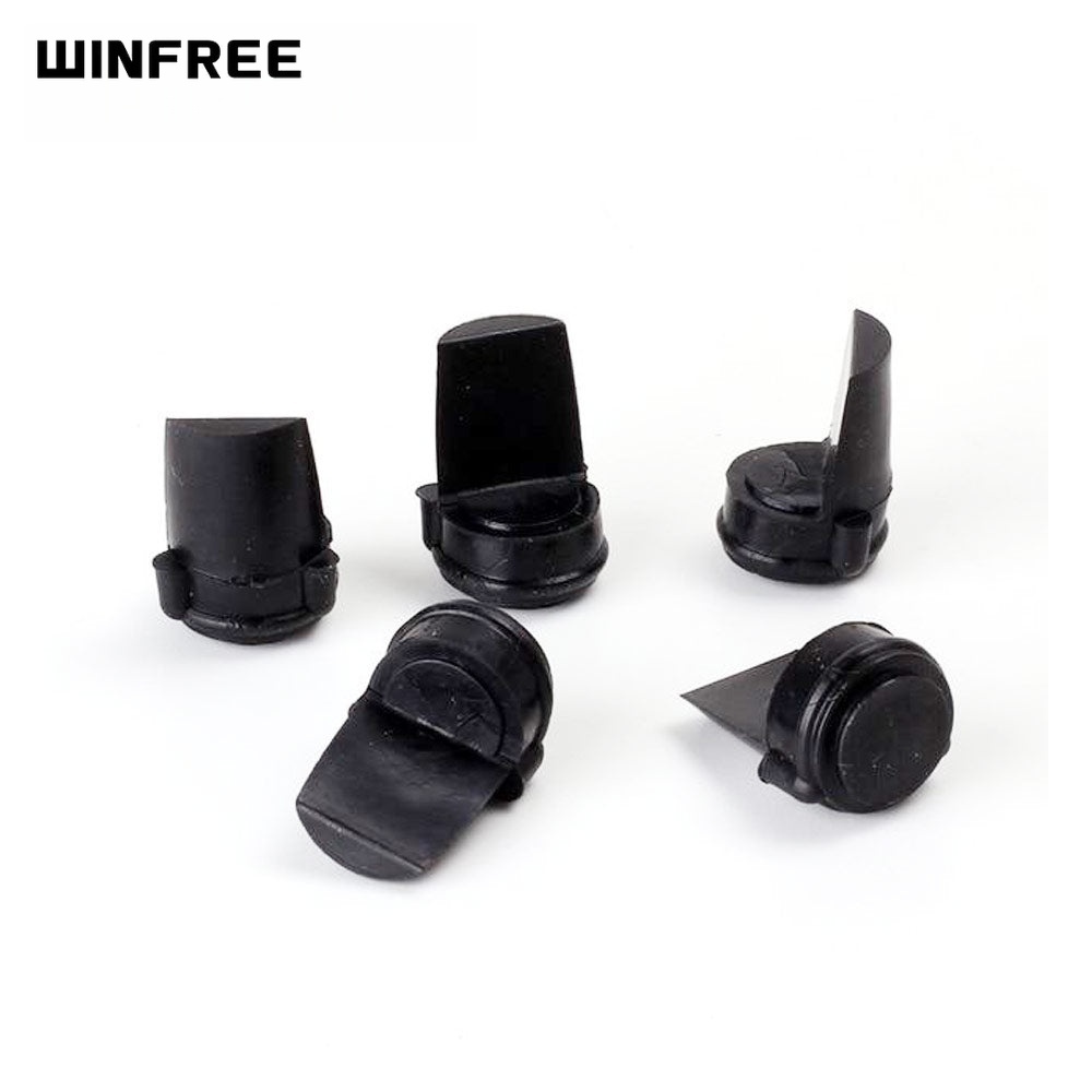 WINFREE Rubber Accu Wedge 5 Pcs for AR15/M4/M16 Rifles - Black Red Yellow - Image 4
