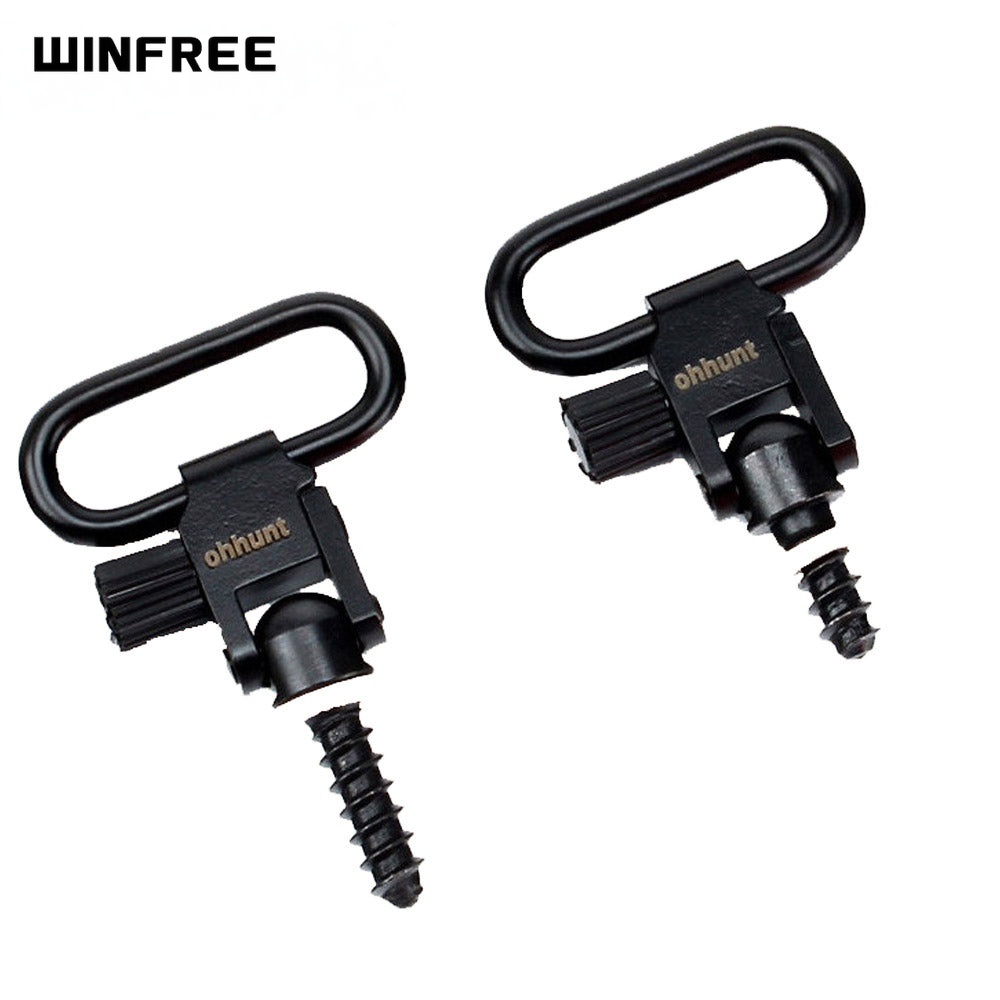 WINFREE ® 1.25 inch QD Quick Detachable Sling Swivel Mount for Rifle