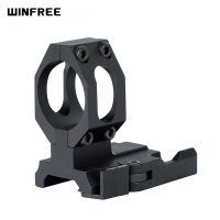 WINFREE 25/ 30mm QD L-shaped Scope Mount for Picatinny and Weaver Rails Quick Detach Auto Lock System