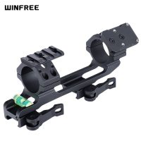 WINFREE ® 30mm Picatinny QD Scope Mount with RMR Footprint Adapter and Picatinny Rail on Top
