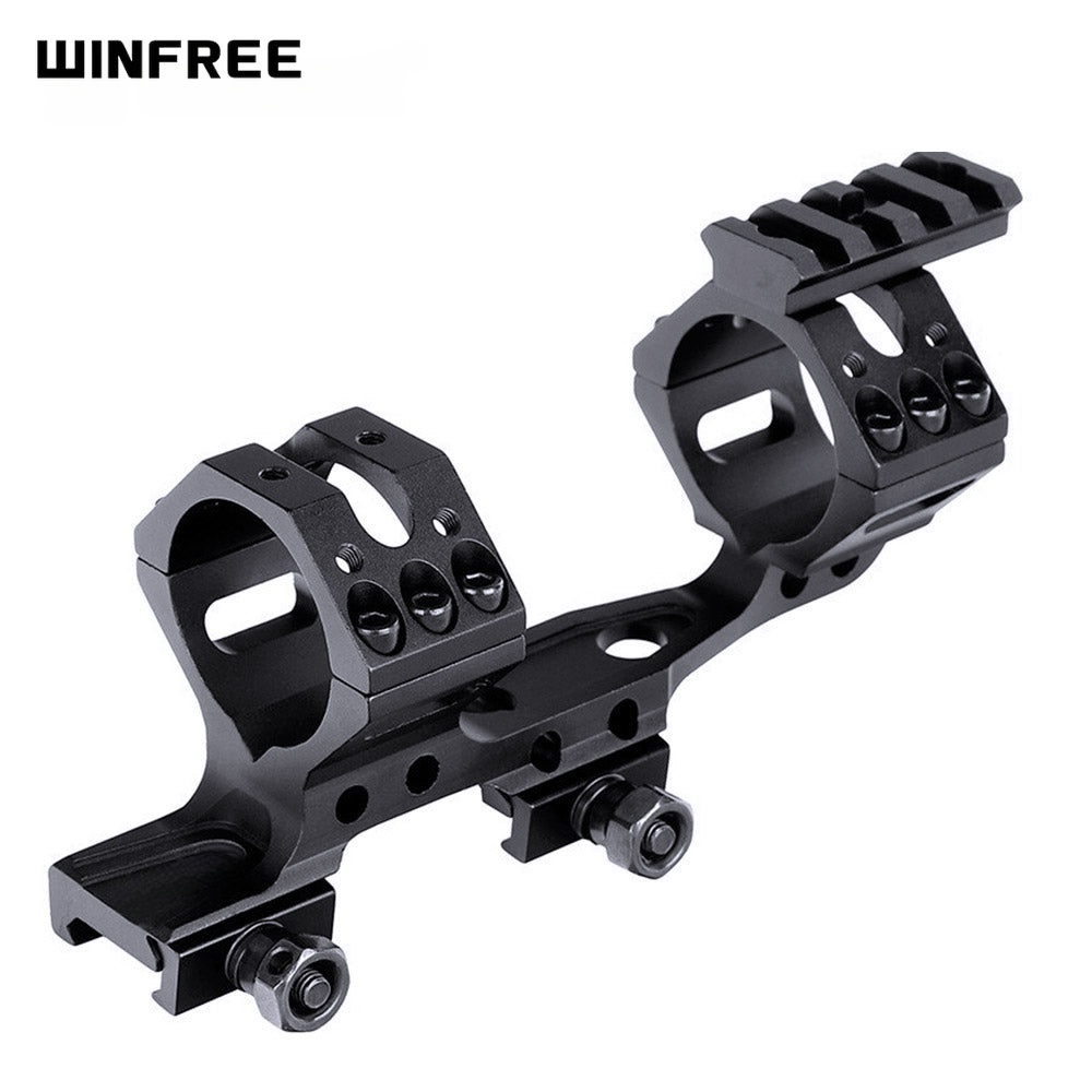 WINFREE ® 30mm/35mm Bi-direction Cantilever Scope Mount with Top Picatinny Rail High Profile
