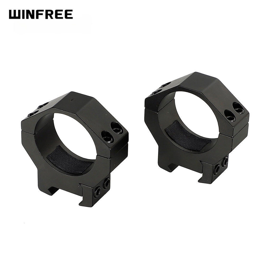 WINFREE ® 35mm Scope Rings fit Picatinny Rail 2PCs - Medium Profile