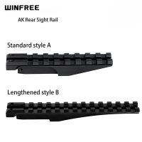WINFREE AK 47/74 Rear Sight Rail Mount for Red Dot Sight Low Profile