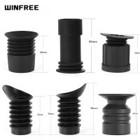 WINFREE Rifle Scope Rubber Eye Protector Gated Eyecup Eyeshade for 32~40mm Eyepiece