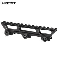 WINFREE ® High Profile 1 inch See Through Picatinny Riser Mount - 14 Slot