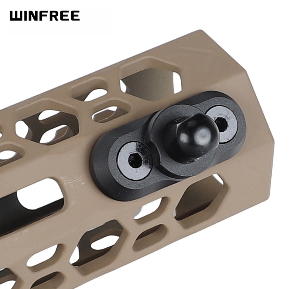 WINFREE High Quality M-LOK QD Sling Swivel Mount + QD Stud