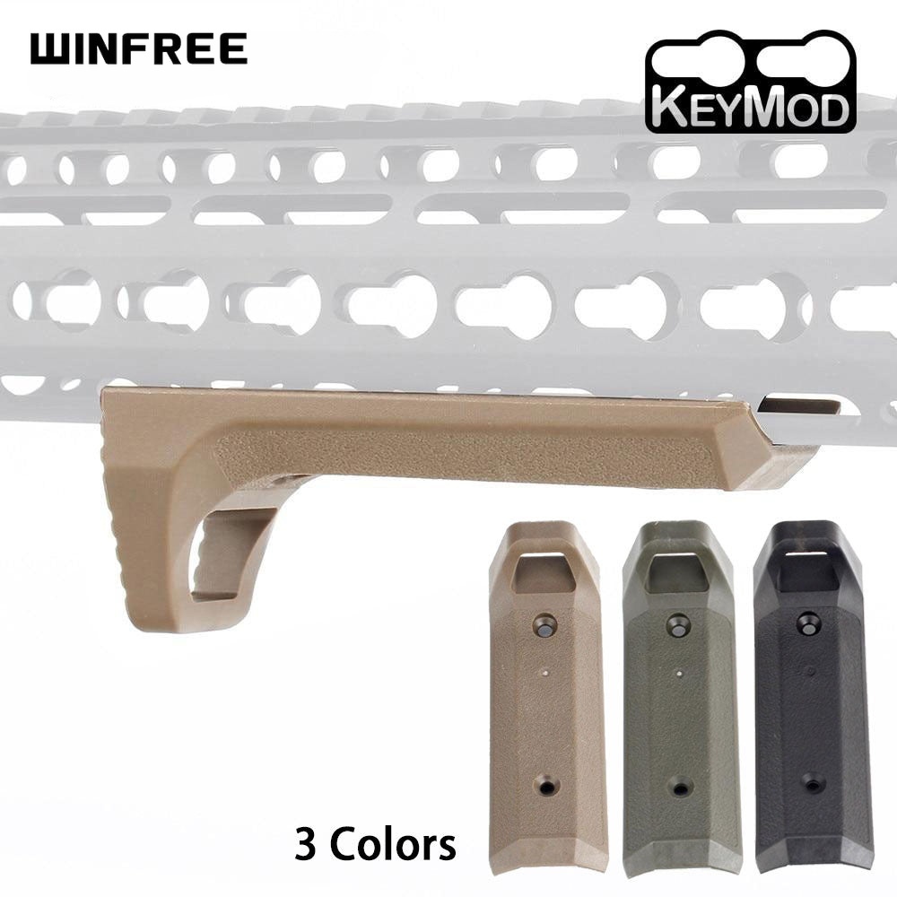 WINFREE KeyMod Hand Stop Polymer - Black/Tan/Army Green
