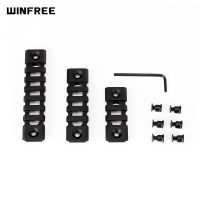 WINFREE Keymod Picatinny Rail Section Aluminum 3 Pcs - 3 Slot 5 Slot 7 Slot