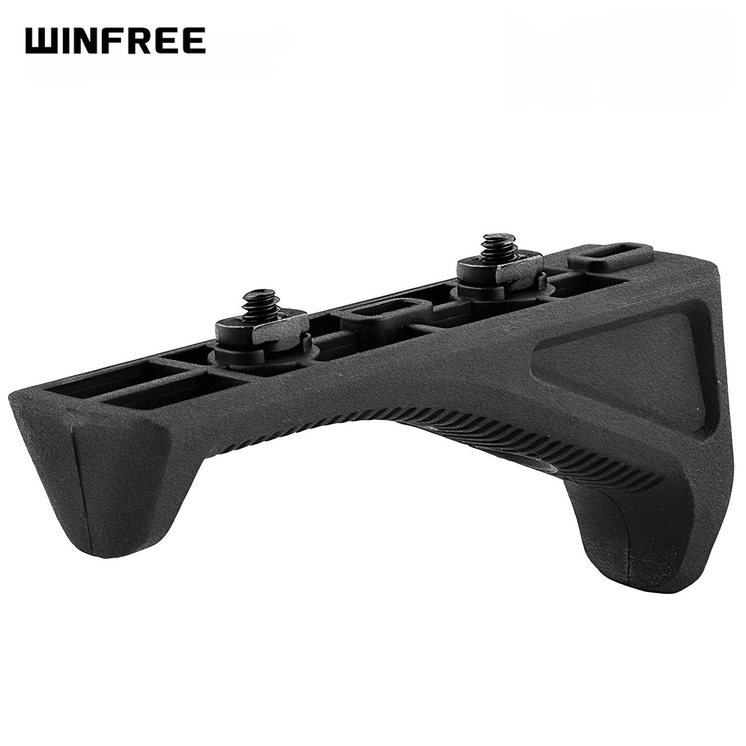 WINFREE M-Lok Angled Foregrip Polymer Hand Stop - 3.94 inch
