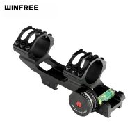 WINFREE ® 1 inch/30mm Cantilever Picatinny Scope Mount 20 MOA with Angle Cosine Indicator Kit Bubb Level