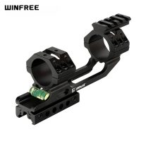 WINFREE Dovetail & Picatinny Dual Use One Piece Cantilever Scope Mount 30mm 1 inch Dia