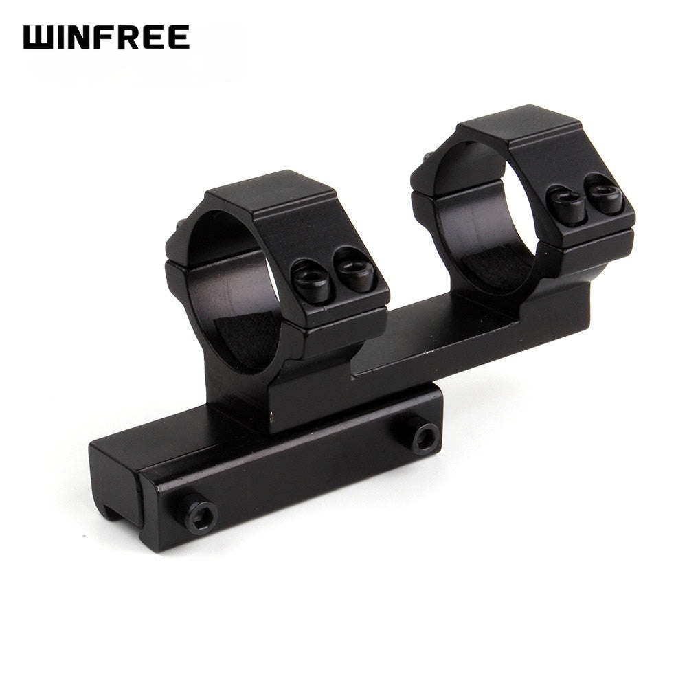 WINFREE 30mm Offset 11mm Dovetail .22 Airgun Rings Mount Bi-direction Dia Hunting Tactical Rifle Scope Mounts Accessories