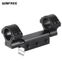 WINFREE ® Picatinny 1 inch/30mm Scope Mount Zero Recoil with Stop Pin - High Profile