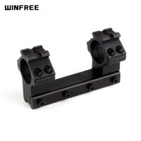 WINFREE 11mm Dovetail 1 inch Rifle Scope Rings with Stop Pin 10cm Long for .22 Airgun