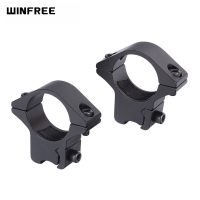 WINFREE 1 inch Rifle Scope Rings Med Profile 11mm Dovetail Mount for .22/Airgun
