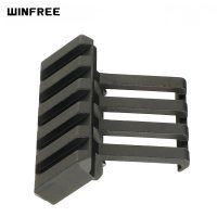 WINFREE Low Profile 45 Degree Offset Picatinny Rail Mount for Flashlight Sight Scope