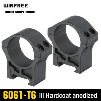 WINFREE ® High Quality 30mm Scope Rings for Picatinny Rail - Medium Profile