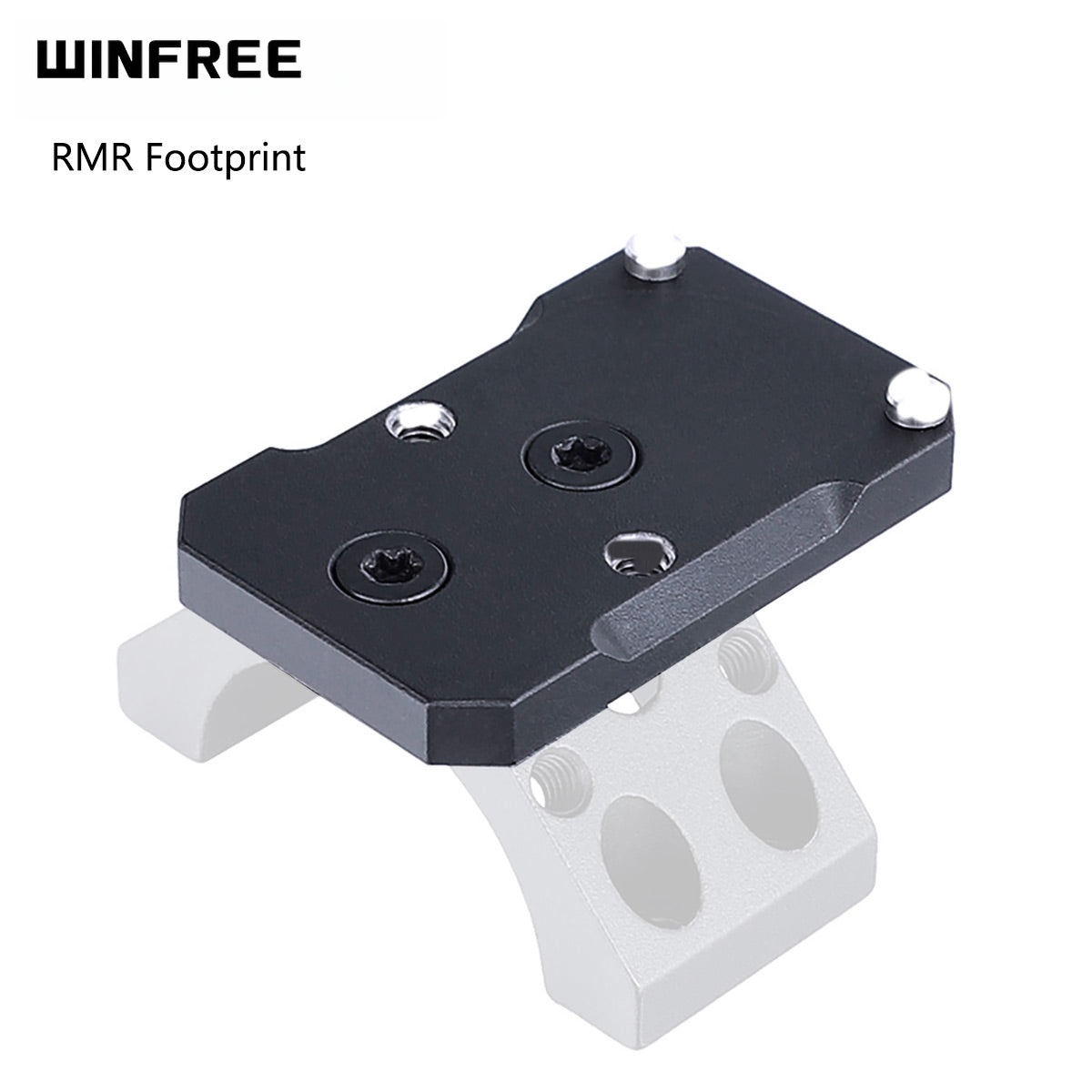 WINFREE Red Dot Adapter Plate with RMR Footprint for Scope Mount
