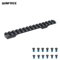 WINFREE ® Steel Picatinny Rail Scope Mount for Savage 93, 93R17, Mark II, Included 2 Set Screws #6-48 #8-40