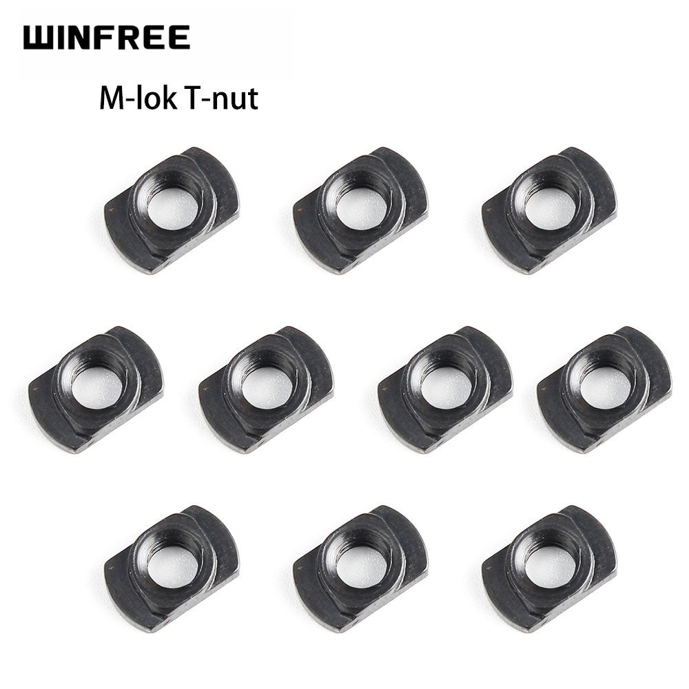 WINFREE M-LOK T-Nut Replacement Set 10-Pack