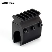 WINFREE Tatcical Barrel Mount with Picatinny Rail for Flashlight & Scope Sight