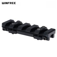 WINFREE ® Universal Shotgun Accessories Picatinny Ventilated Rib Mount Adapter - 5 Slot