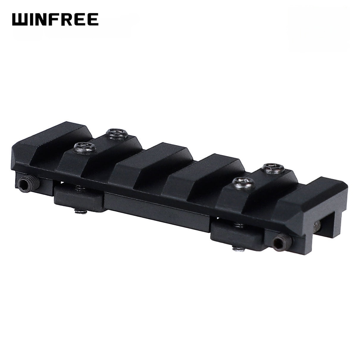WINFREE ® Universal Shotgun Accessories Picatinny Ventilated Rib Mount Adapter - 5 Slot