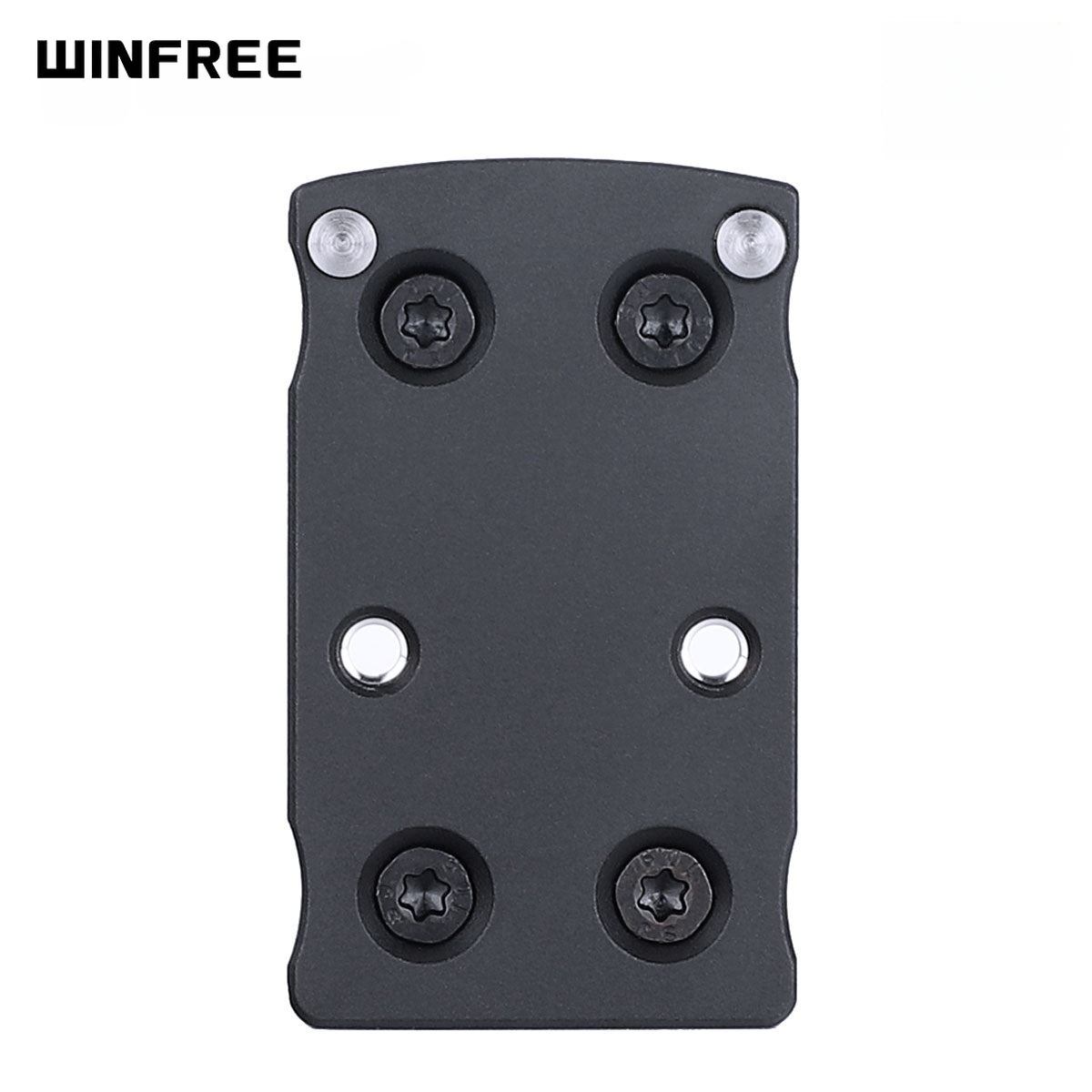 WINFREE Universal Shotgun Ventilated Rib Mount Adapter Plate for RMR Footprint Red Dot Sight