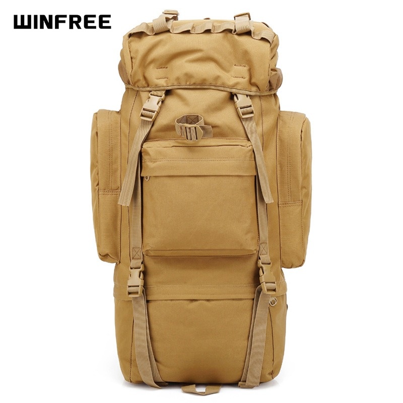 WINFREE 65L Tactical Backpack - Main View